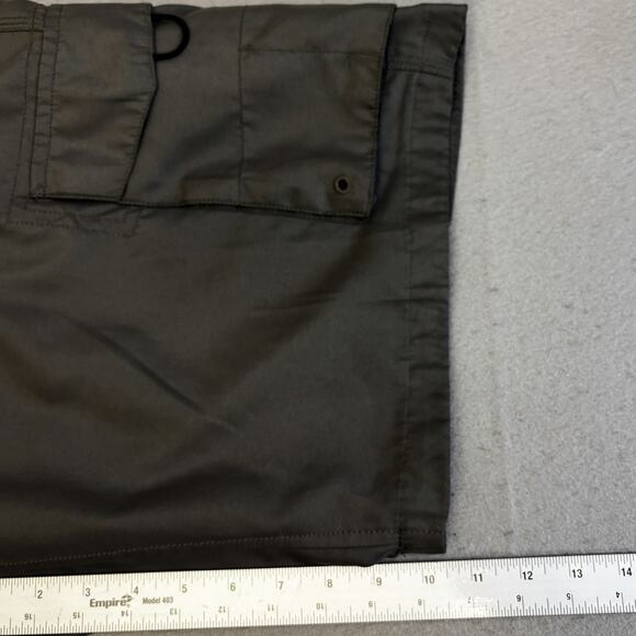 Vtg Tony Hawk Cargo Shorts Mens 36 Gray Skater Y2K Skateboarding Utility Summer - Picture 6 of 8